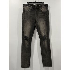 PRPS‎ Le Sabre Slim Tapered Fit Men's Stretch Jeans  Size Black 32/33